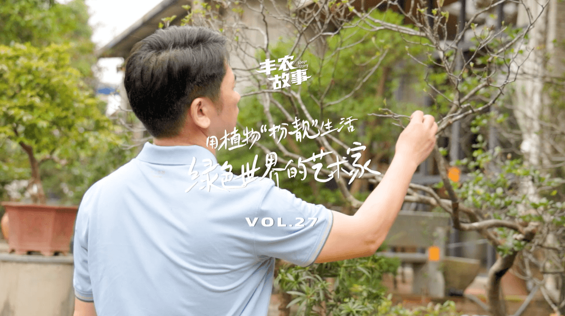 17年，他用一草一木去点亮了一个个家。